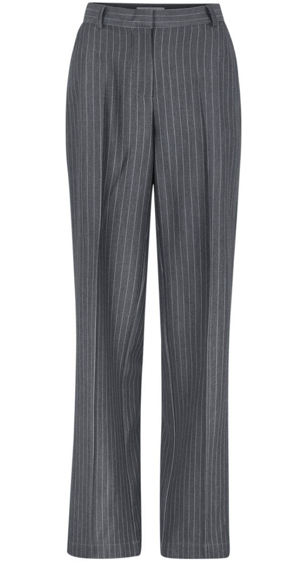 Soft Rebels Stormy Briana Pant Dark Grey Melange