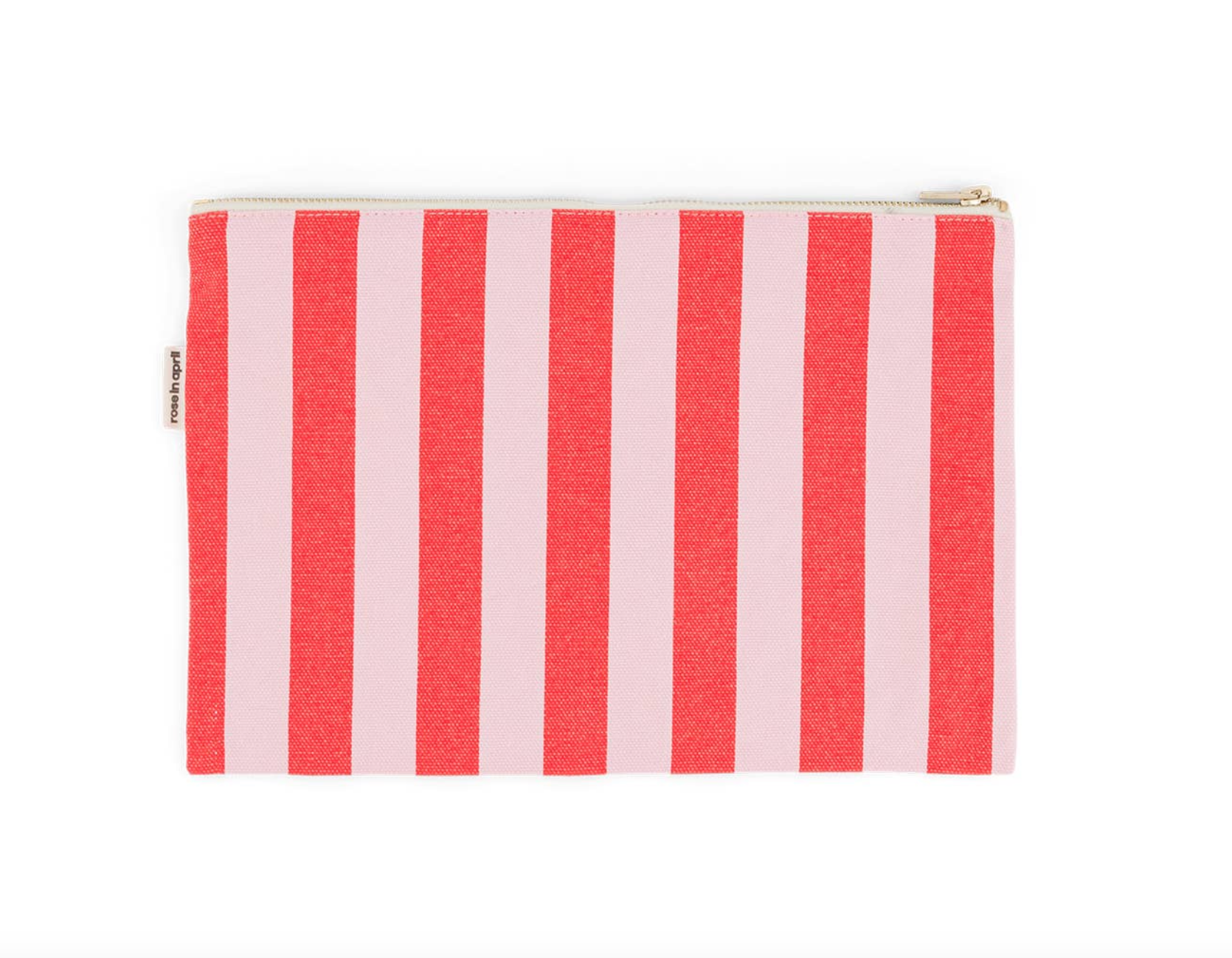 Rose In April Lili Canvas Stripes Tomato Candy