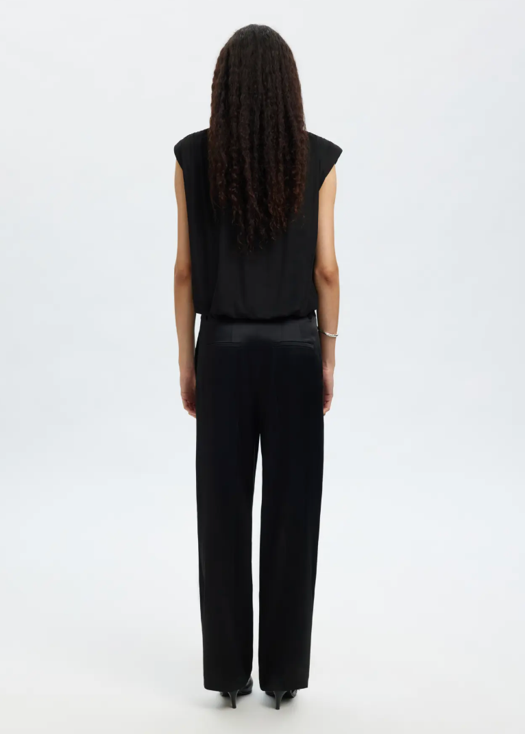 Selected Femme Mira Top Black
