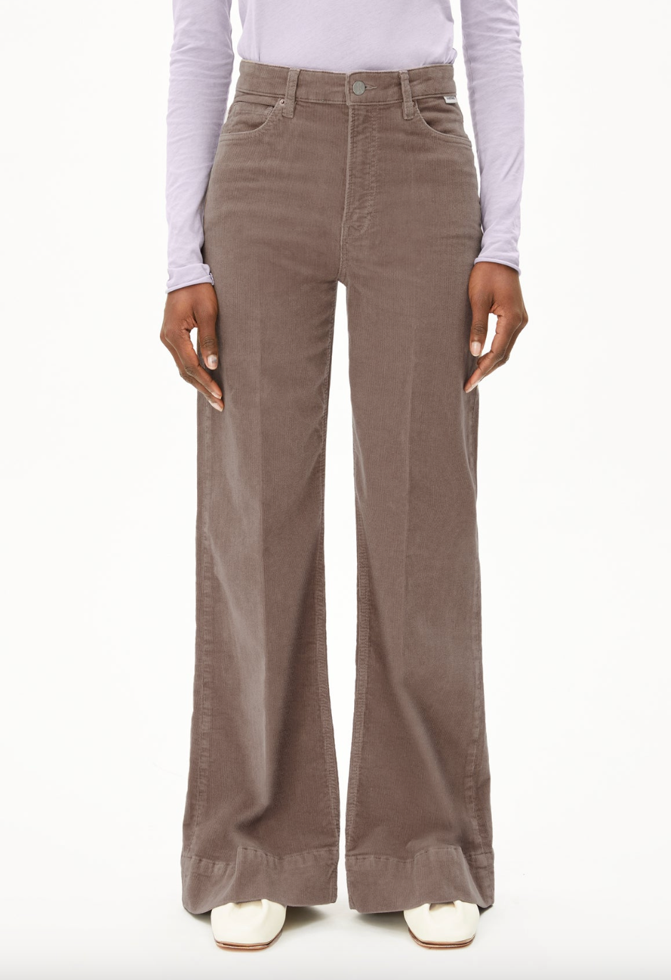 Armedangels MURLIAA Corduroy Walnut Cream