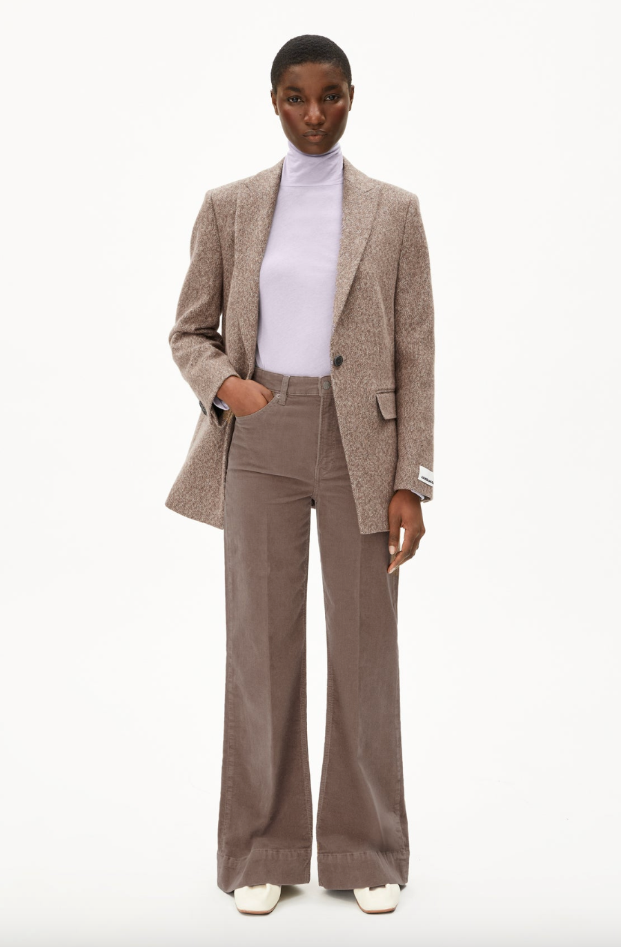 Armedangels MURLIAA Corduroy Walnut Cream