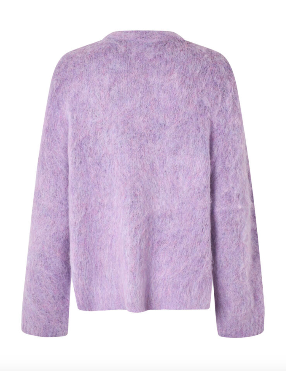 Mbym Gillis Pullover Gentle Violet Melange