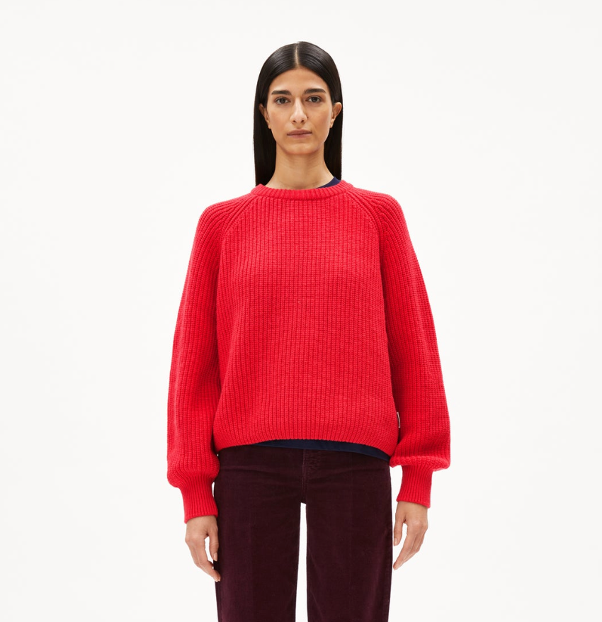 Armedangels Kaagi Pullover Candy Apple