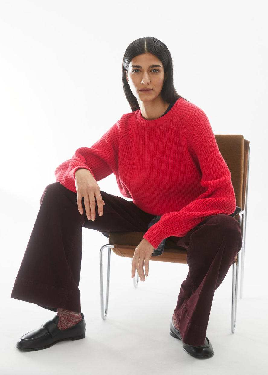 Armedangels Kaagi Pullover Candy Apple