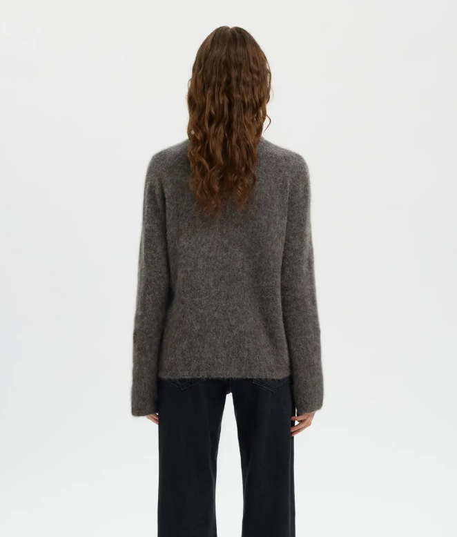 Selected Femme Lulu Brushed Knit O Neck