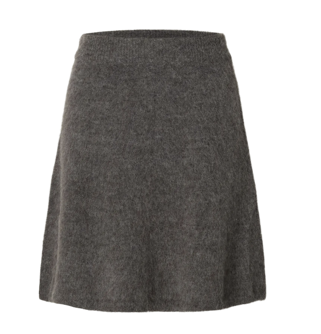 Selected Femme Lulu Brushed Skirt