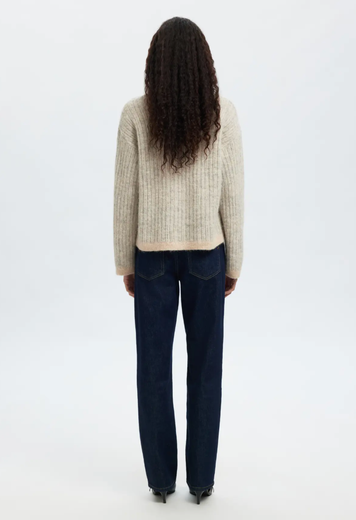 Selected Femme Alva Knit Stripe