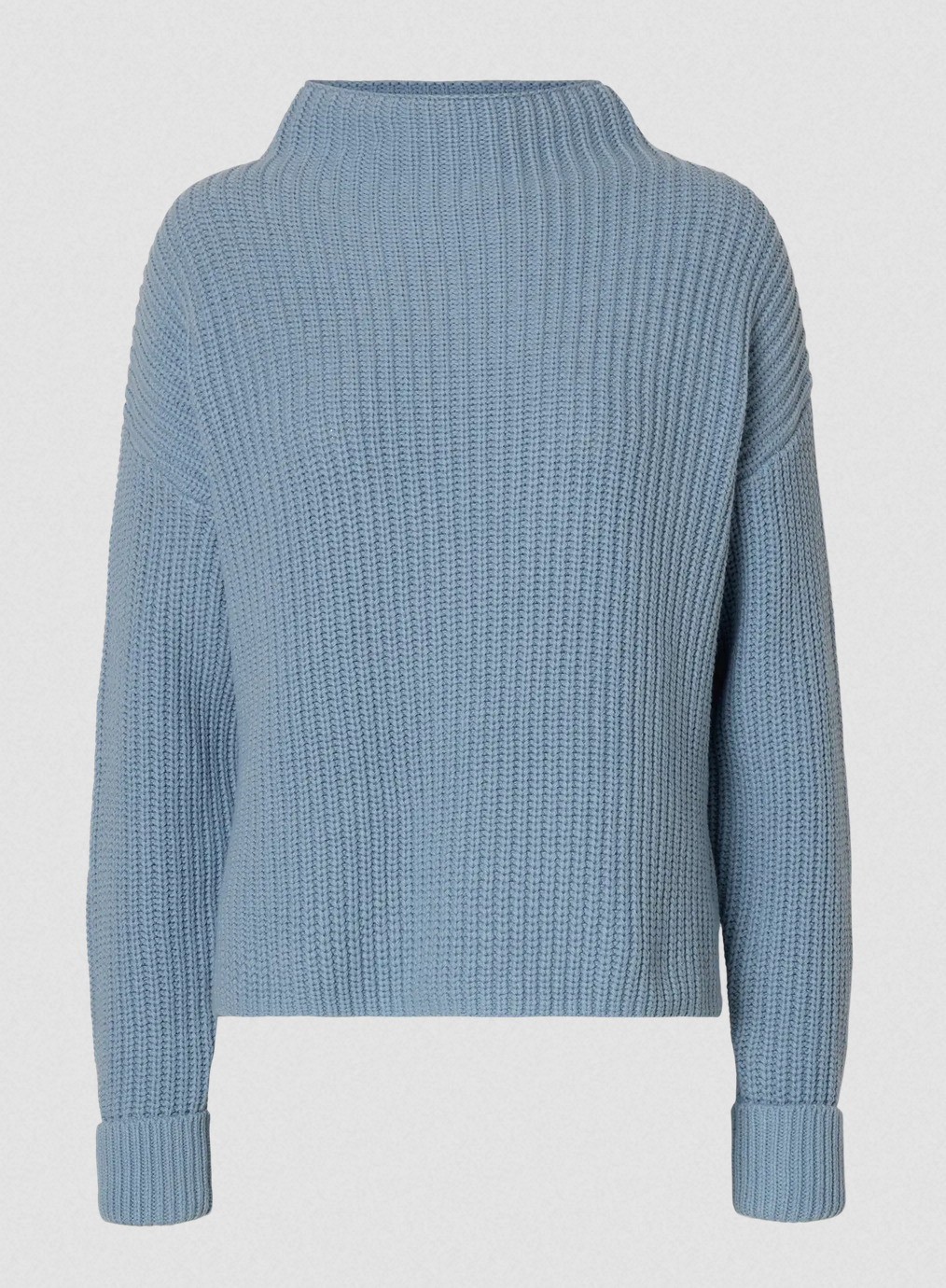 Selected Femme SLFSelma Sus Knit Pullover Dusty Blue
