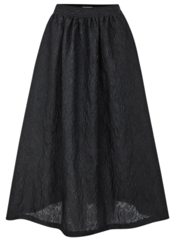 Soft Rebels Saadi Midi Skirt Black