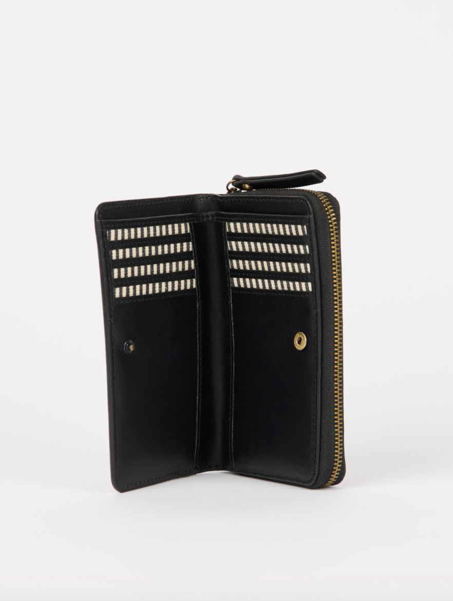 O MY BAG Jett Wallet Black
