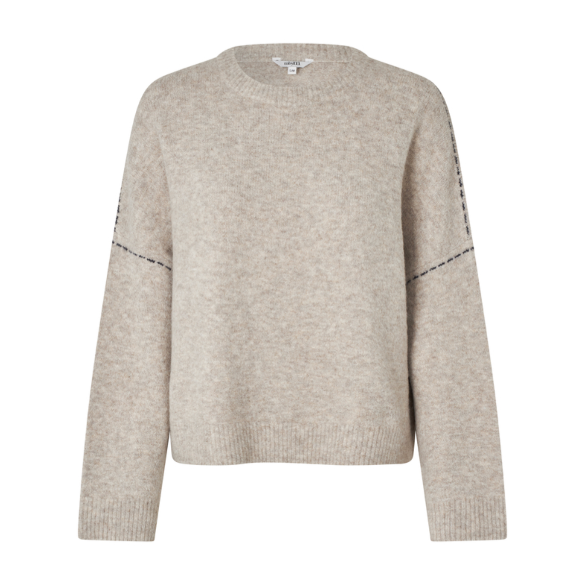 Mbym Gilda Stitch Taupe Navy