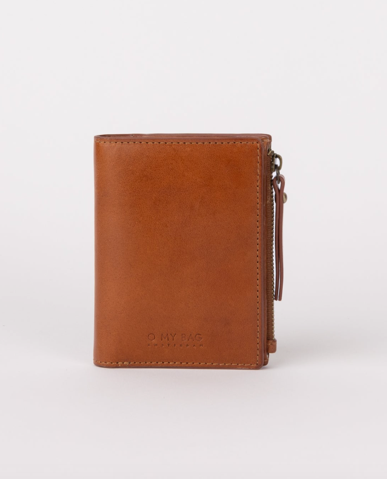 O MY BAG Jamie Wallet Cognac Classic Leather