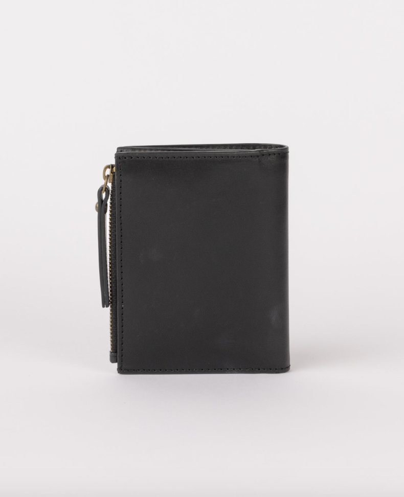 O MY BAG Jamie Wallet Black Classic Leather