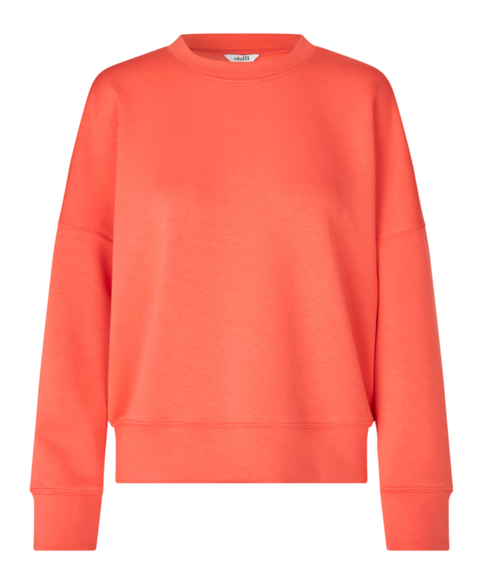 Mbym Gill Sweatshirt Calypso Coral