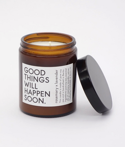 COUDRE Berlin Good Things Will Happen Soon Rosemary Lavender Candle
