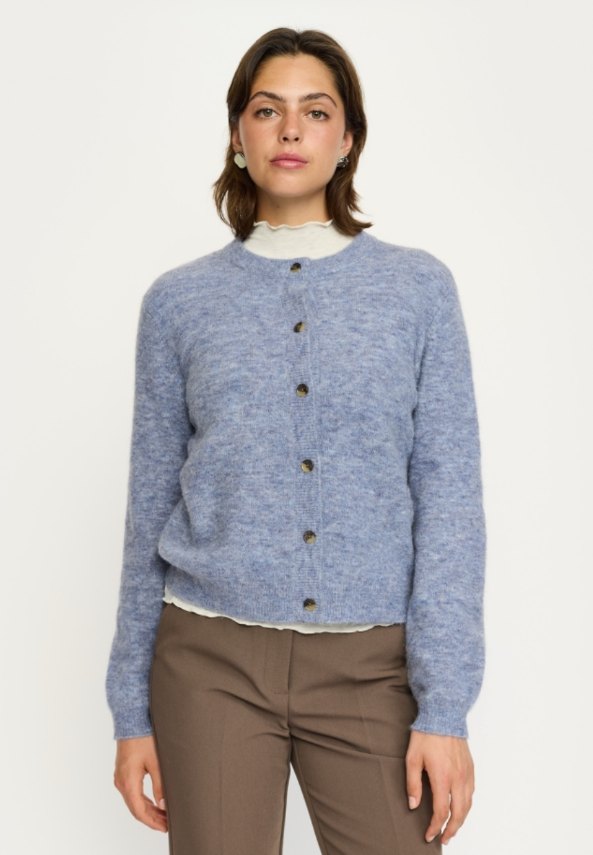Soft Rebels Allison O-neck Cardigan Overture Melange