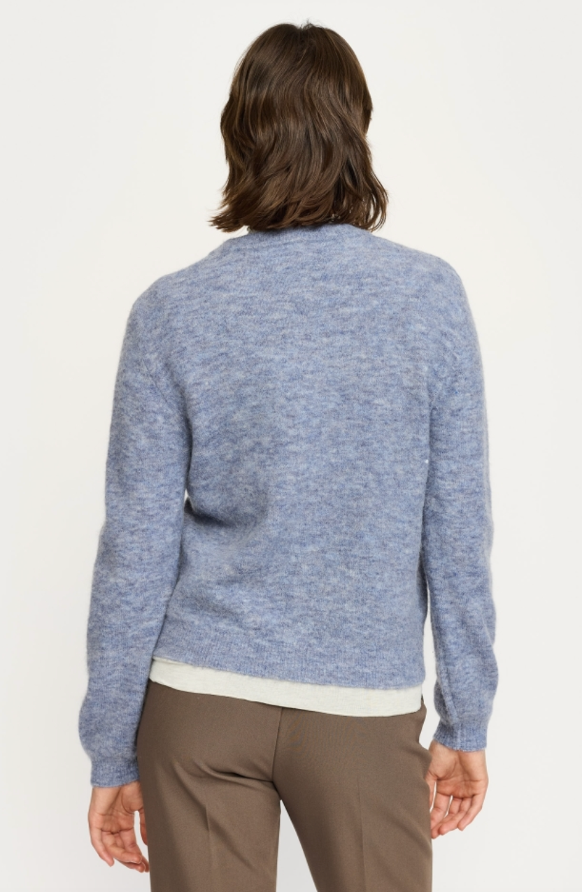 Soft Rebels Allison O-neck Cardigan Overture Melange