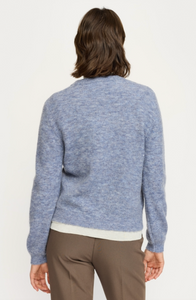 Soft Rebels Allison O-neck Cardigan Overture Melange