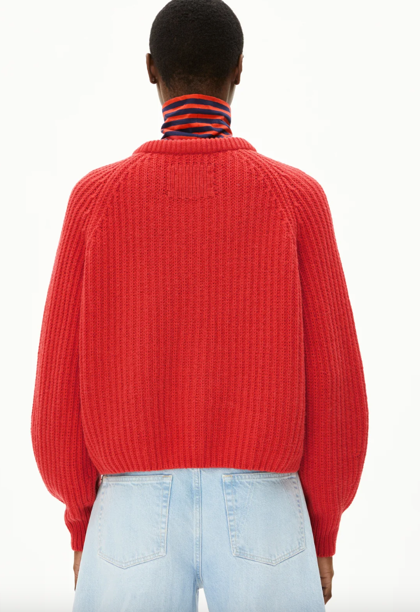 Armedangels Selmaa Cardigan Candy Apple