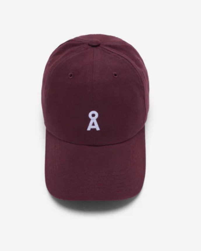 Armedangels Cap Yenaas Dark Cranberry