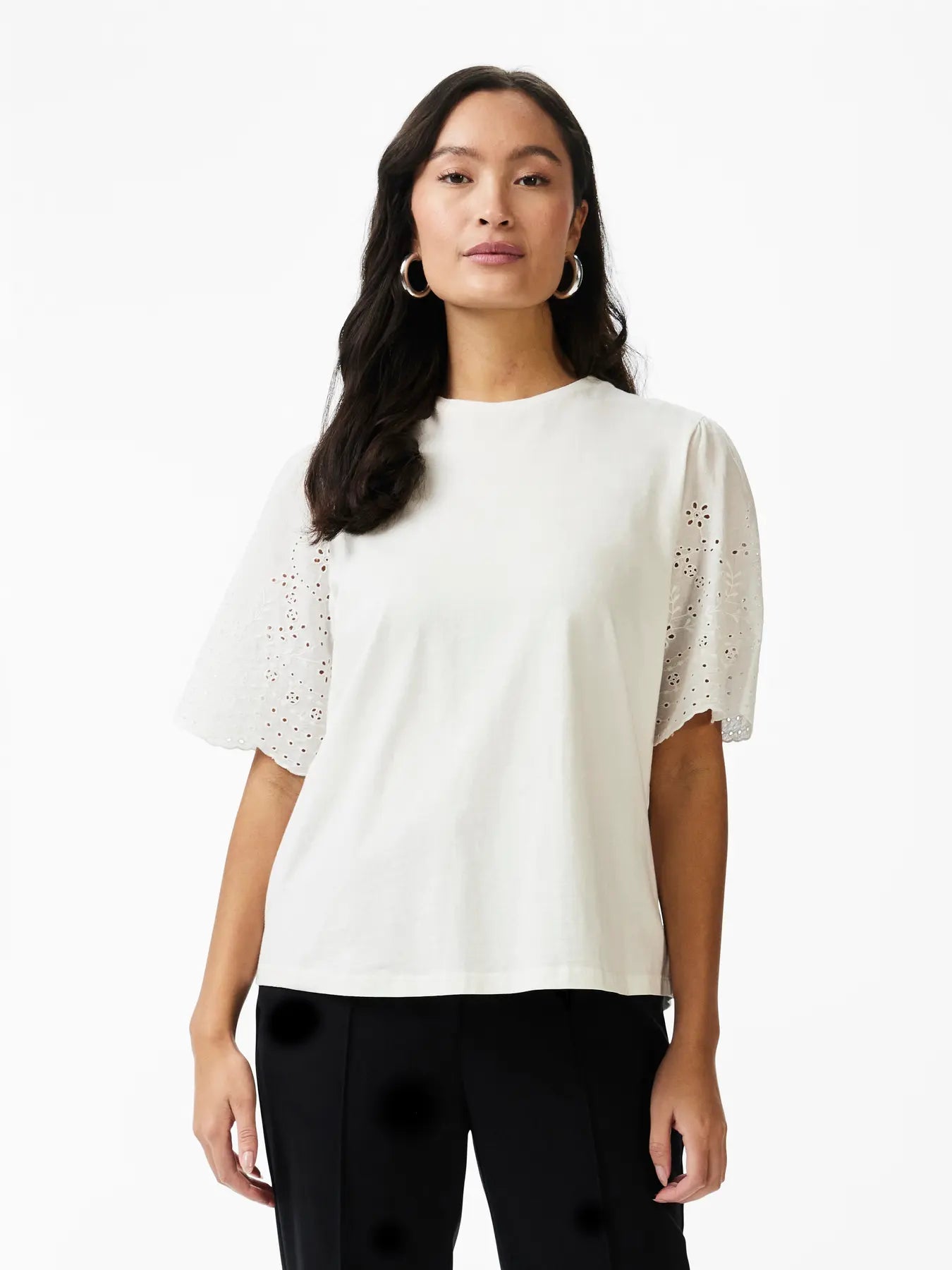 YAS Lex Shirt Star White
