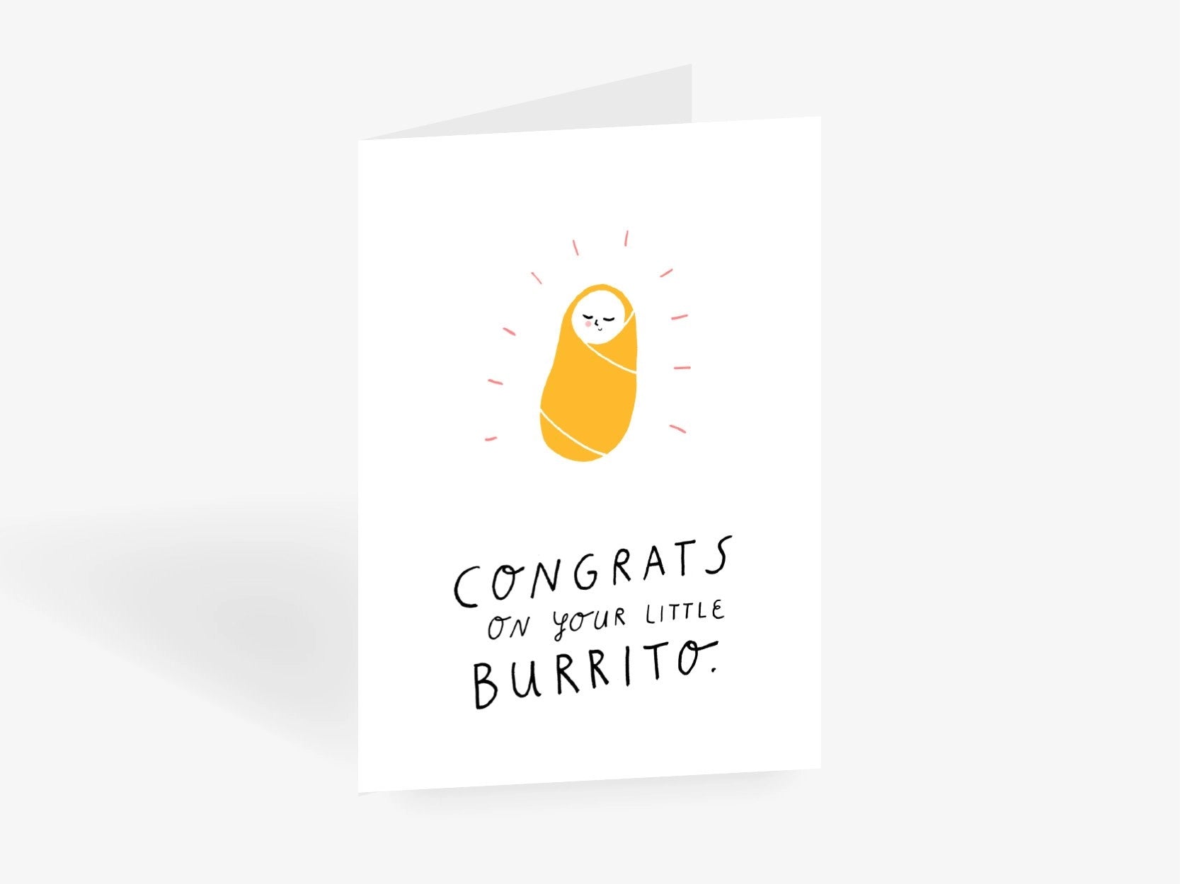 typealive Postkarte Little Burrito