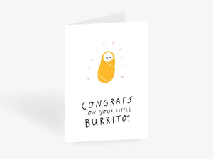 typealive Postkarte Little Burrito