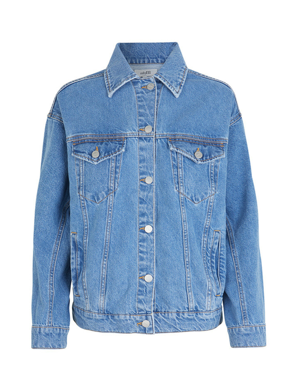 Mbym Renée-M Jeans Jacket Blazing Blue washed