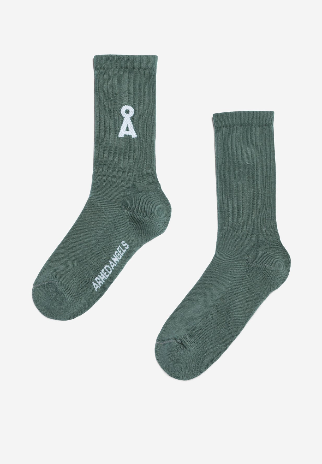 Armedangels Saamu Bold Socks Green Spruce