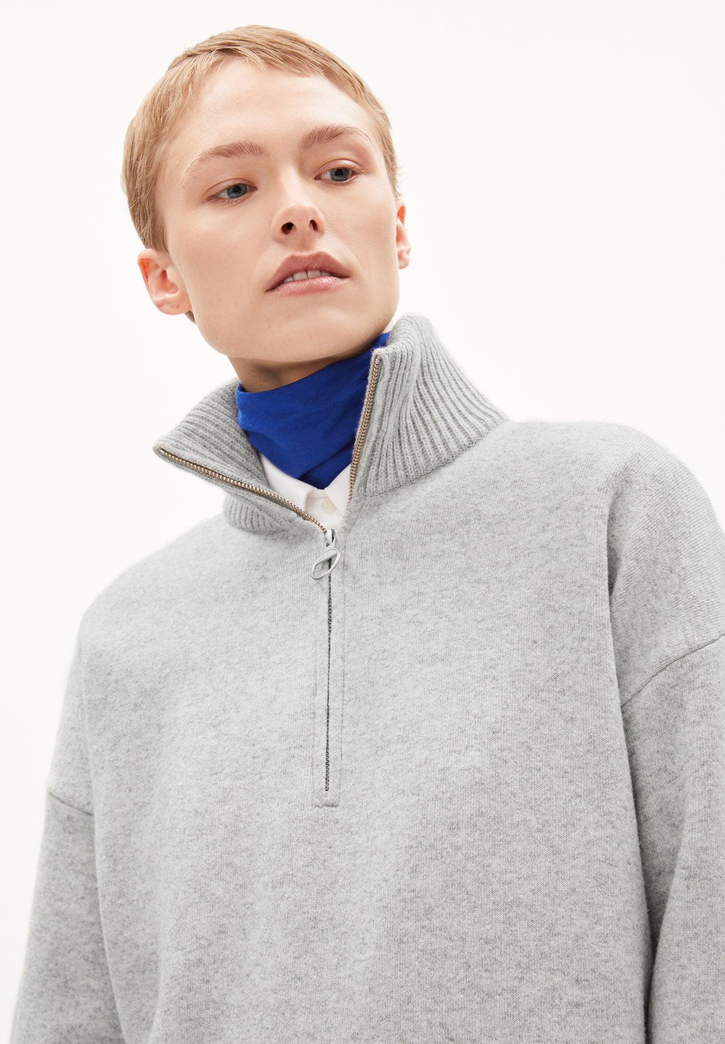 Armedangels Erjaa Light Grey Melange