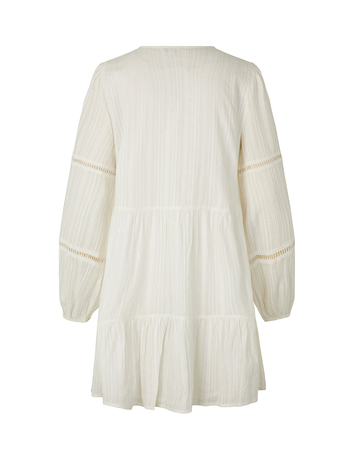 Mbym Dress Margery Inge creme - weiß