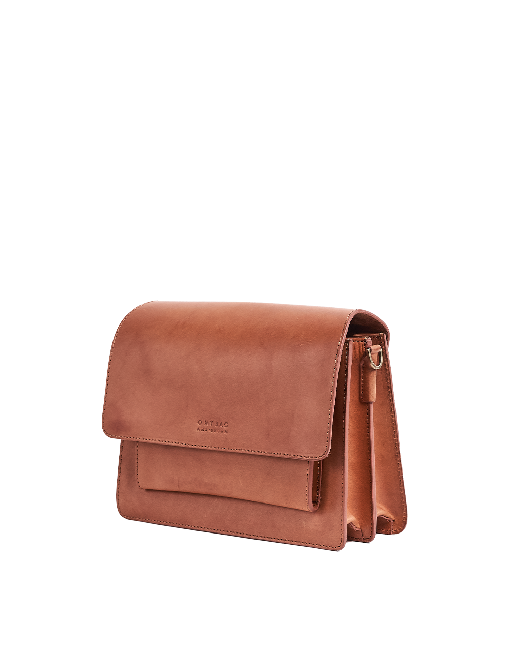 O MY BAG Harper Cognac Classic Leather