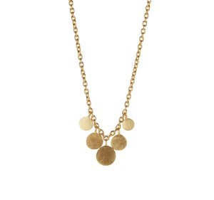 Pernille Corydon Mini Coin Necklace Gold Plated