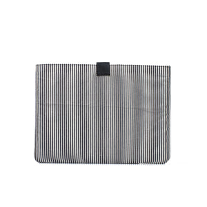 O MY BAG Laptop Sleeve Striped Eco Black