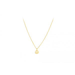 Pernille Corydon Peace Necklace Gold Plated