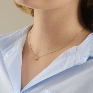 Pernille Corydon Peace Necklace Gold Plated