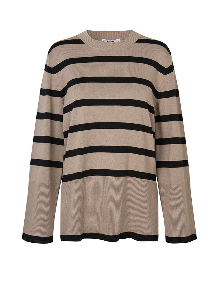 Mbym Bevinalla Ursa Oyster Black Stripe